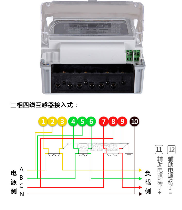 接线指示