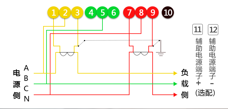 华立DSZY535电能表接线指导