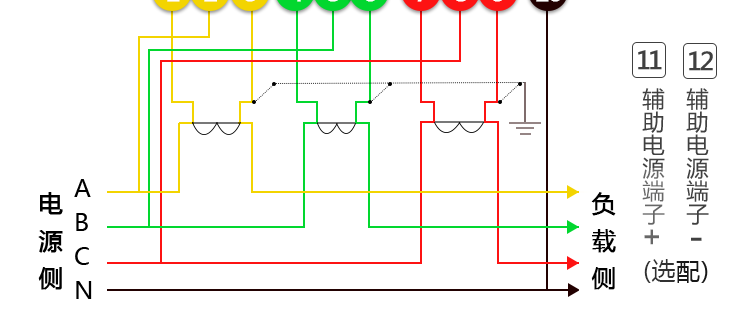 华立DTSD545电能表接线展示