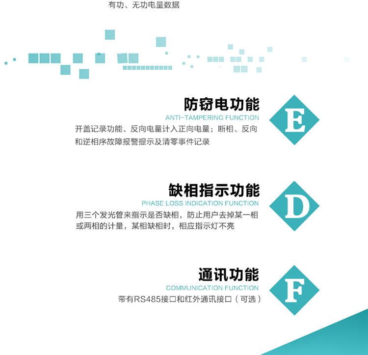 技术指标
a.气候条件：正常工作温度：-25℃～ +55℃
极限工作温度：-40℃～+70℃
存储和运输温度：-40℃～+70℃
年平均湿度：≤75%
一年中的30天（以自然方式扩散）湿度可达95%，其余时间有时可达85%。
b.机械参数：外型尺寸：271mm×171mm×78mm  
安装尺寸：240mm×150mm
重    量：约1.7kg