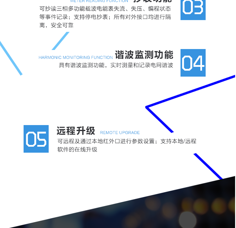 林洋NLP100-A配变监测计量终端主要功能