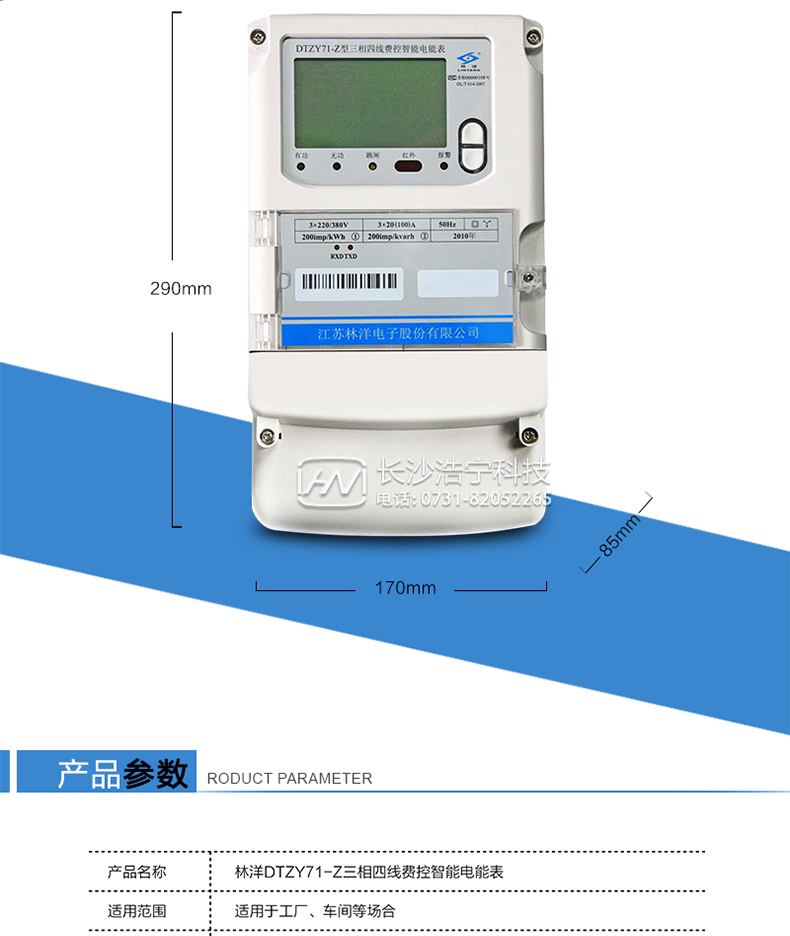 林洋DTZY71-Z电能表产品参数