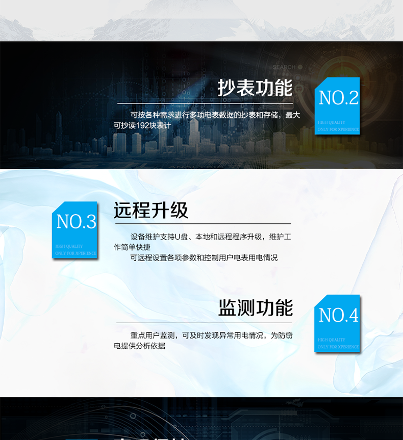 适用场所　适用于各级电力公司、公用事业单位、公共建筑、居民小区等。