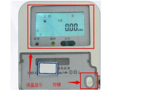 电表中谷峰总量什么意思