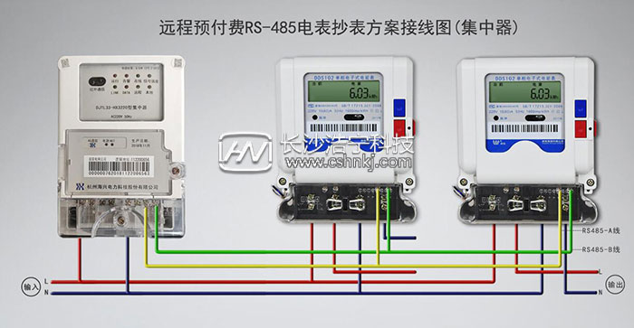 浩宁RS485抄表方案