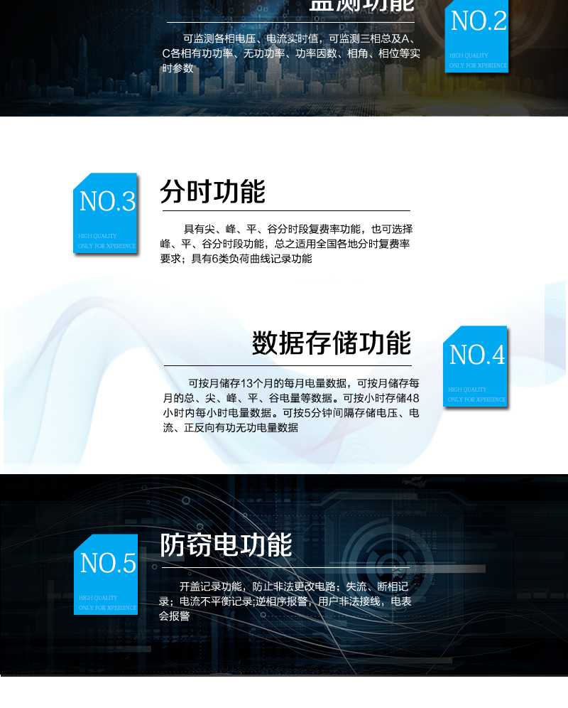 宁波三星DSZY188三相三线远程费控智能电能表