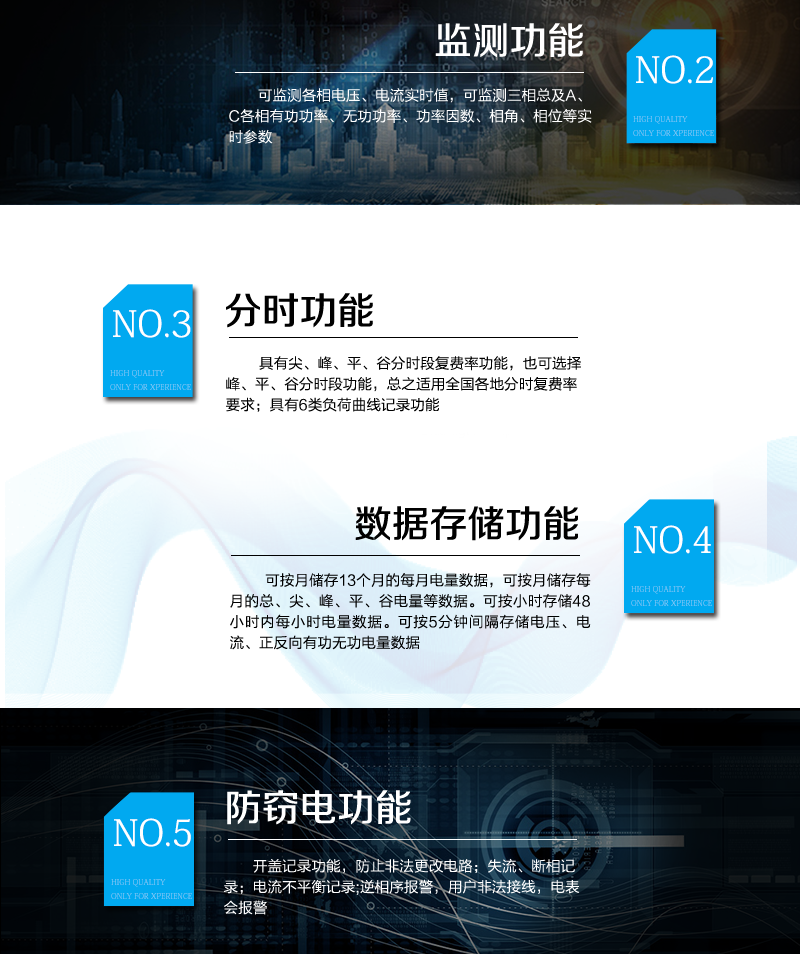 宁波三星DSZY188三相三线远程费控智能电能表