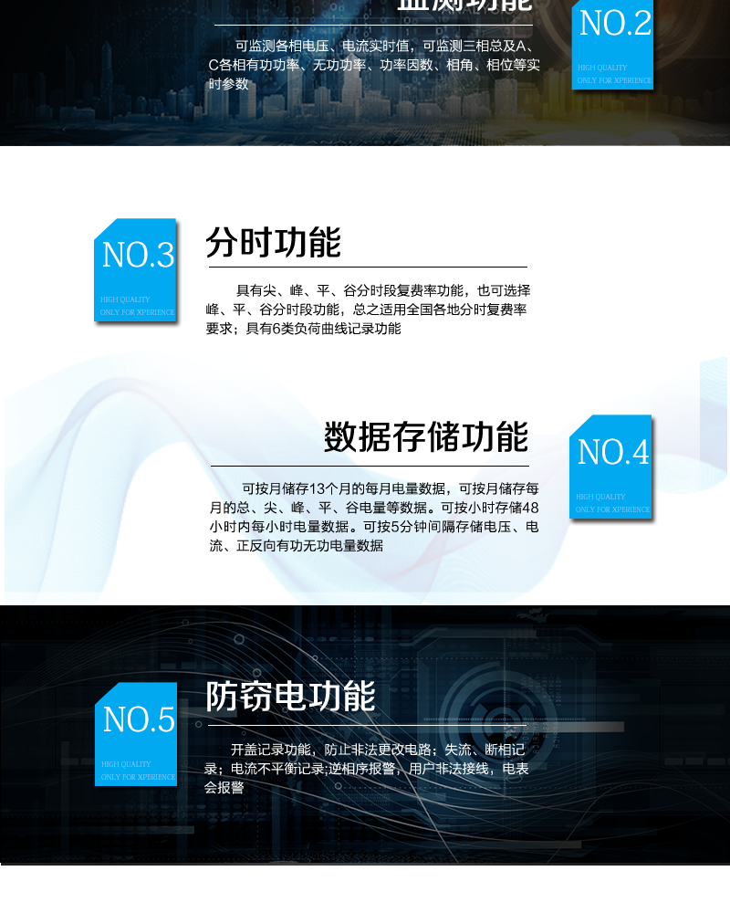 宁波三星DTZY188三相四线远程费控智能电能表