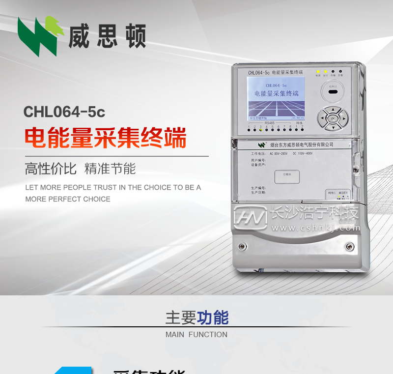 烟台威思顿CHL064-5c电能量采集终端