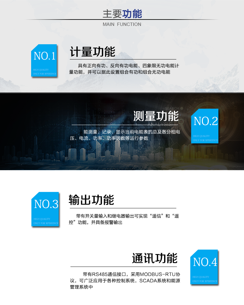 安科瑞AEM96嵌入式安装电能计量表