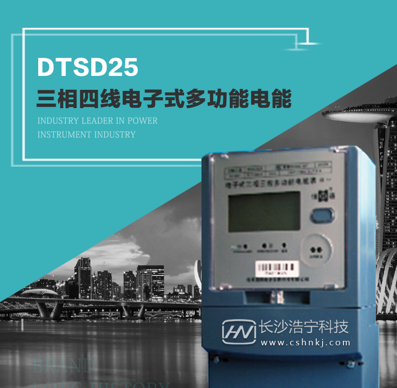 恒通国测DTSD25 IIIA/VA型电子式三相多功能电能表