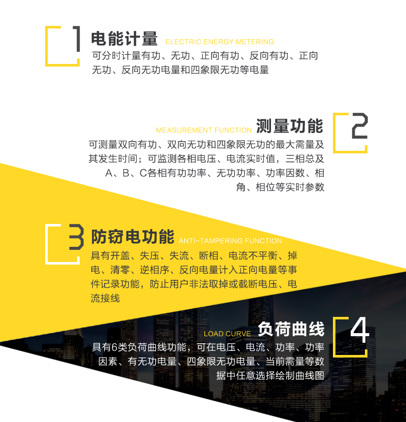 深圳科陆DTZY719-G三相四线远程费控智能电能表(无线)